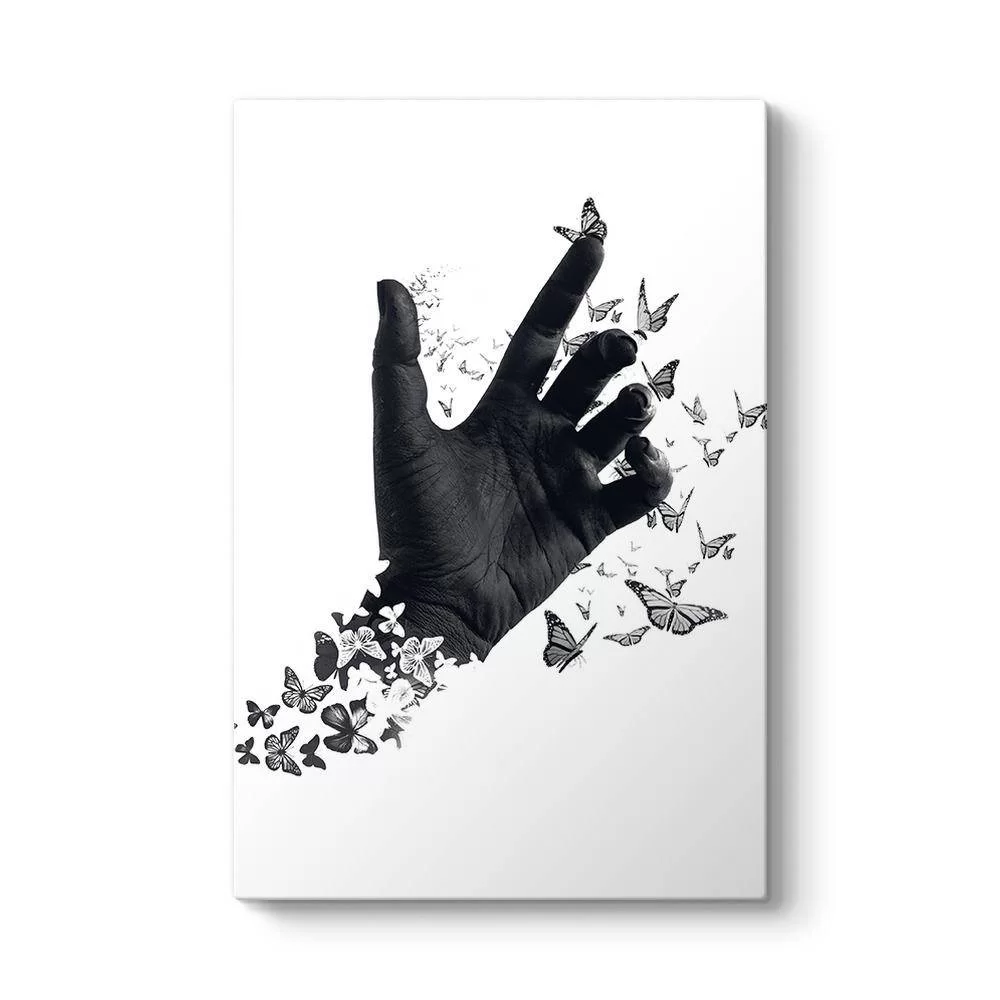Kelebek Etkisi Kanvas Tablo
